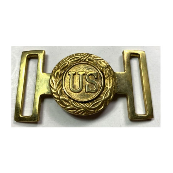 Civil War Union US Officer Buckle – Authentic Replica | Civil War Buckles