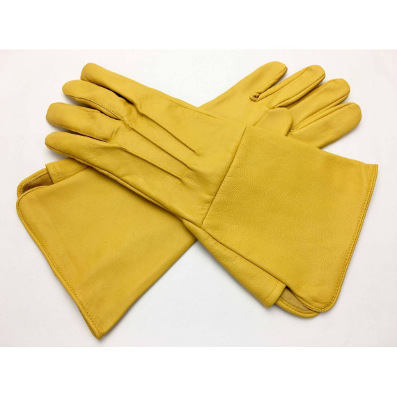 Civil War Officer Infantry Gauntlets – Premium Leather Military Reproduction Gloves