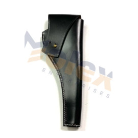 Indian War US Union M1885 Cavalry Holster Black | 1873 Pistol Leather Holster Replica