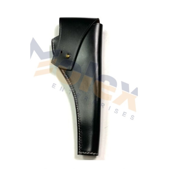 Indian War US Union M1885 Cavalry Holster Black | 1873 Pistol Leather Holster Replica