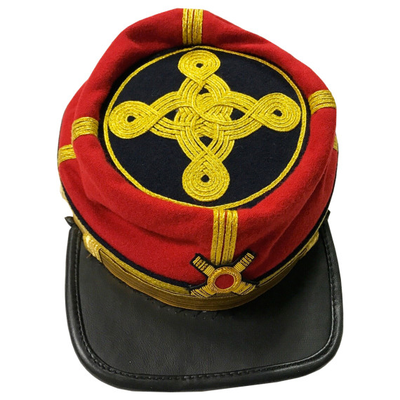 Civil War Confederate General Artillery Officer Kepi Forage Cap  | Authentic Replica