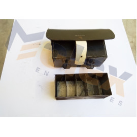Civil War Enfield Cartridge Box – Leather Ammo Box Replica for Reenactment & Collectors