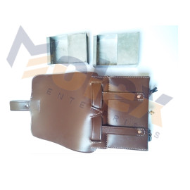Civil War Cartridge Box Replica – Authentic Leather Ammo Box for Collectors & Reenactors