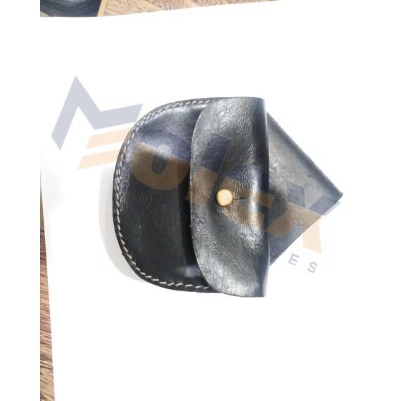 British Cap Pouch Replica – Premium Leather Percussion Cap Pouch for Reenactment & Collectors
