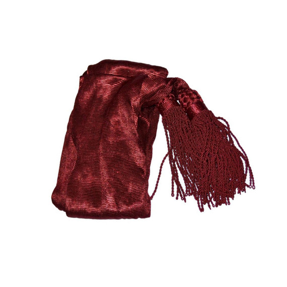 Civil War Officer’s Maroon Sash Silk/Wool – Authentic Military Reenactment Sash