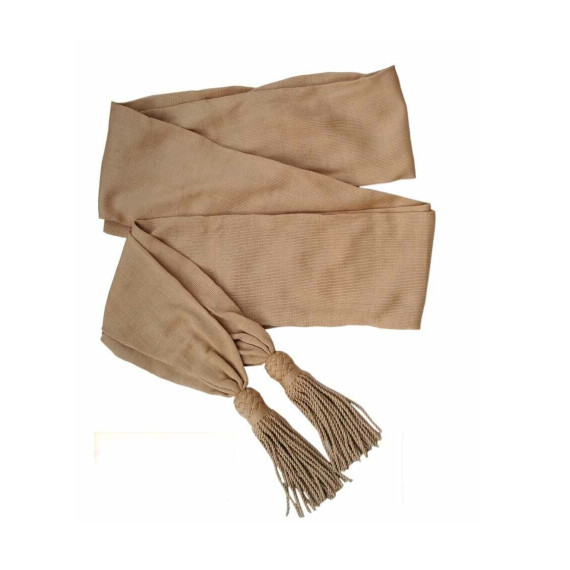 Civil War Buff Sash | Silk & Wool General Officers Sash