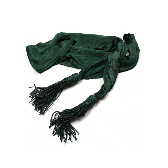 Civil War Medical Officers Green Sash Silk/Wool – Authentic Reenactment Uniform Sash