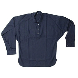 Dark Blue Civil War Shirt | Authentic Reproduction Cotton Uniform | American Civil War Clothing