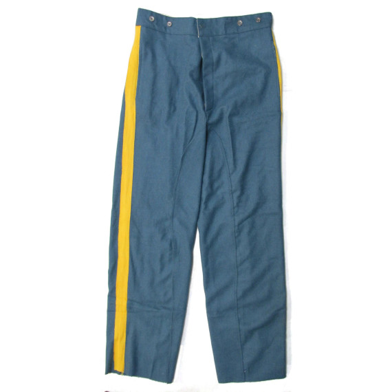 Reenactment U.S. Civil War Mounted Trousers | Sky Blue & Yellow Stripe | Authentic Military Uniform