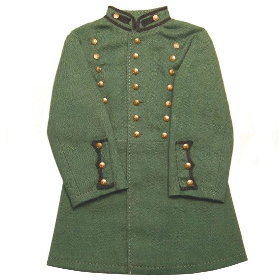 Civil War CS Frock Coat – Green Federal Army Officer's Uniform | Authentic Replica
