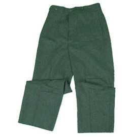 WW2 German Labour Service HBT Green Drill Trousers | RAD Summer Uniform | Authentic Militaria