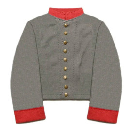 Confederate Columbus Depot Army of Tennessee Jacket with Red Trim | Authentic Civil War Replica