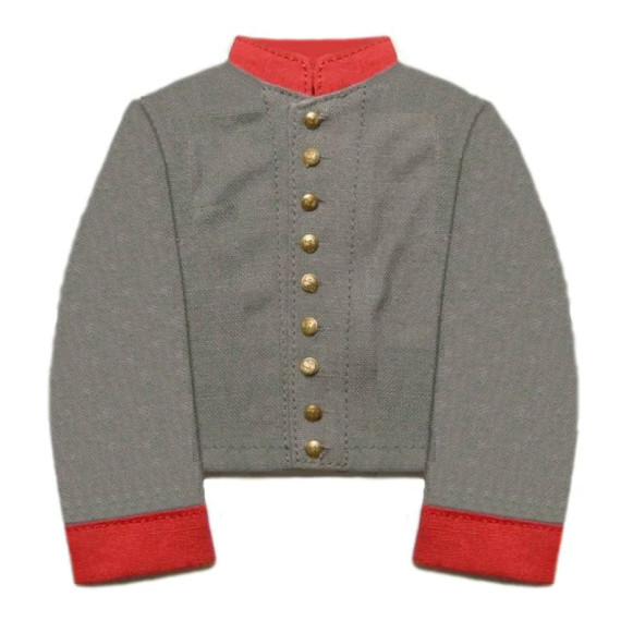 Confederate Columbus Depot Army of Tennessee Jacket with Red Trim | Authentic Civil War Replica
