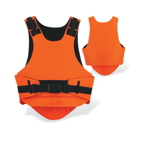 Equestrian Safety Body Protector Vest Orange