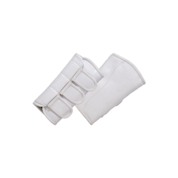 White Leather Horse Tendon & Fetlock Boots 