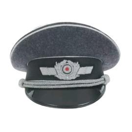 WW2 German Army Field Marshals Generals Officers Crusher Field Visor Hat Cap