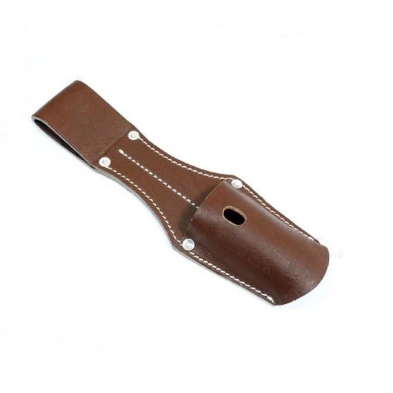 WW2 German K98 Bayonet Frog | Brown Leather Dismounted Troops | Authentic Reproduction