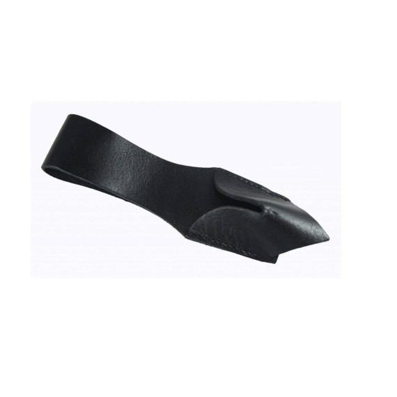 German Hunting Knife & Saber Pouch | Over-Belt Cowhide Leather Sheath