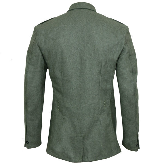 WW2 German M40 Field Grey Wool Tunic | Reproduction Army Jacket | All Sizes