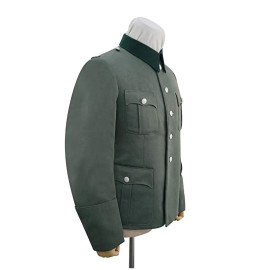 WWII German Heer M36 Officer General Gabardine Service Tunic | Authentic Replica Jacket