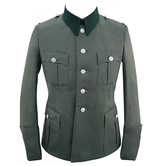 WWII German Heer M36 Officer General Gabardine Service Tunic | Authentic Replica Jacket