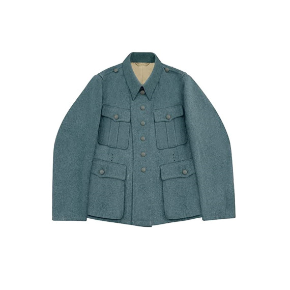 WWII German Police M36 Officer Field Wool Tunic Feldbluse | Authentic Replica