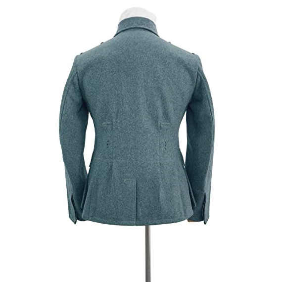 WWII German Police M36 Officer Field Wool Tunic Feldbluse | Authentic Replica